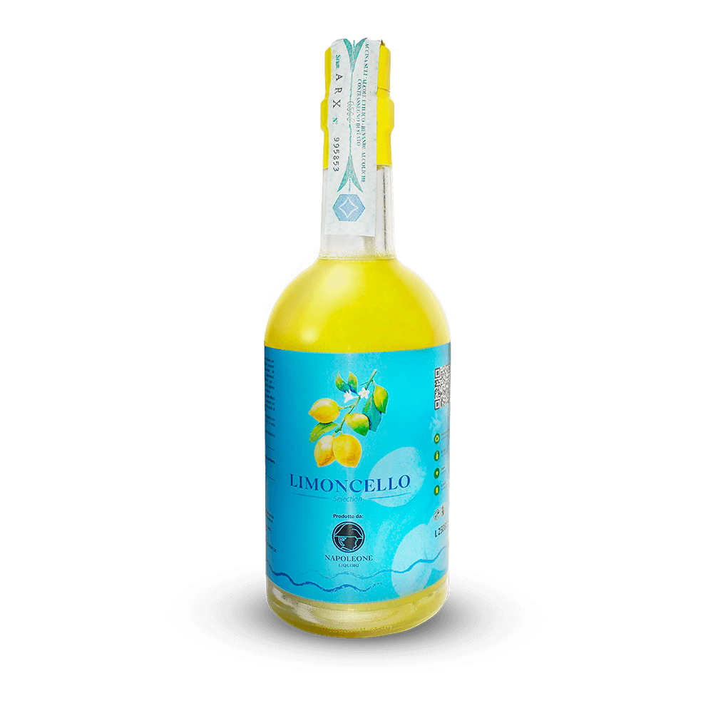 Bottiglia di limoncello selection
